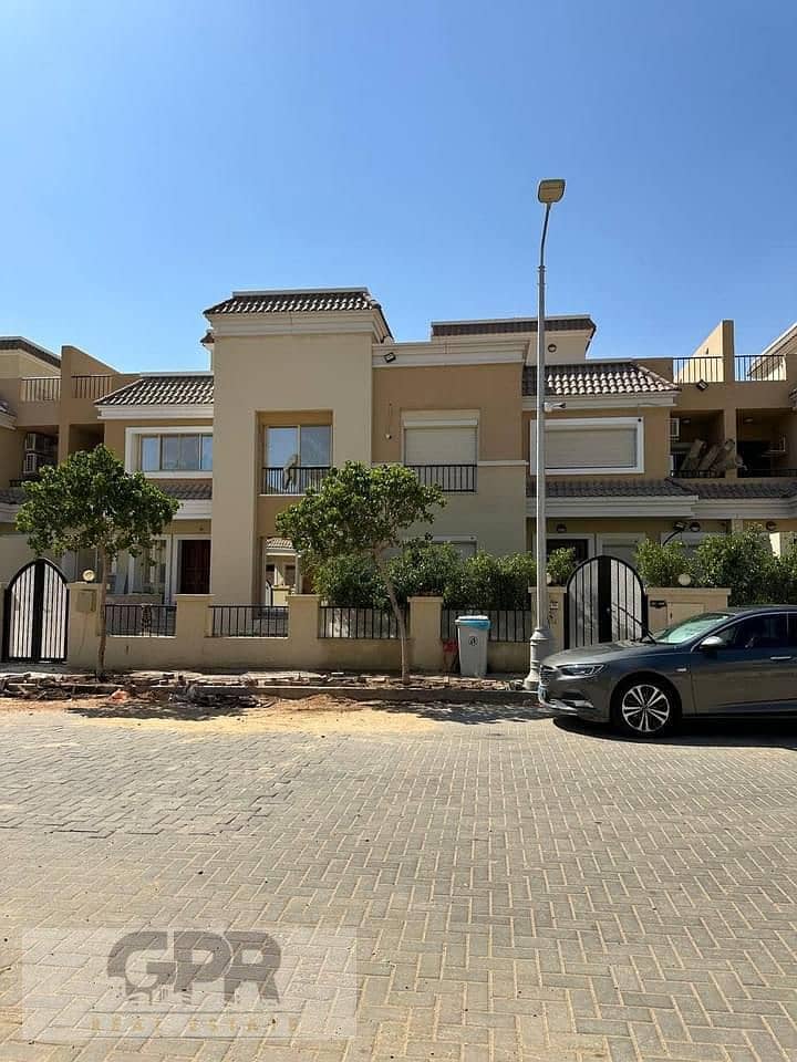 old price for villa town house ( A) in sarai new cairo on suez road direct heart of Mostakbl city next to Hassan allam 4