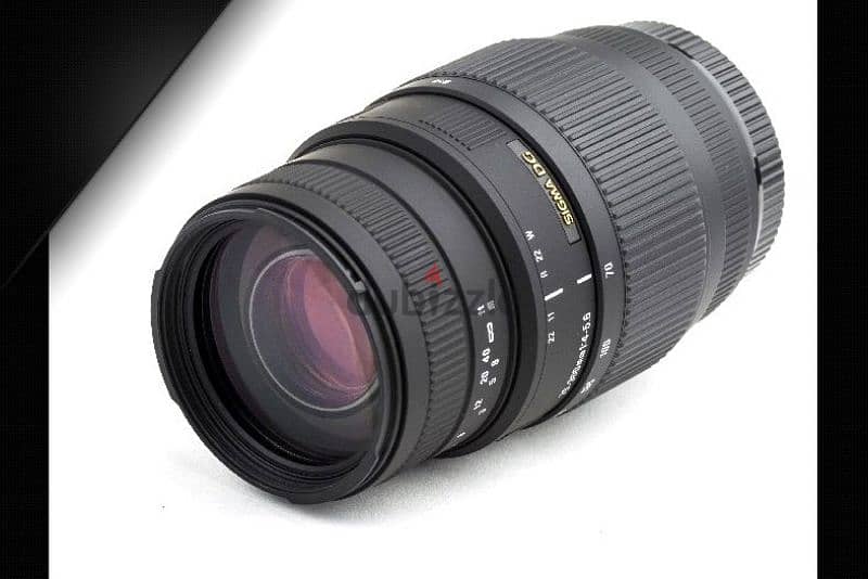 lens 70.300mm canon sigma zoom 1