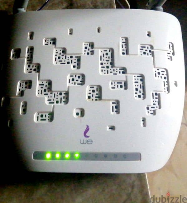 راوتر  وي فائق السرعه Router WE VDSL 1