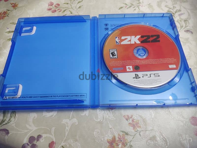 NBA 2K22 ps5 للبيع 1