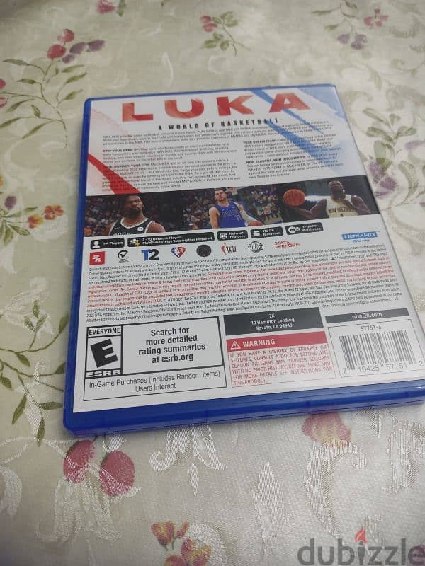 NBA 2K22 ps5 للبيع 2