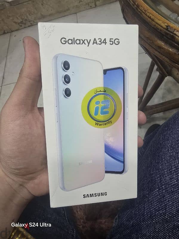 لقطه Samsung A34 5G ضمان محلي 1