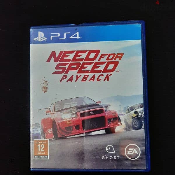 need for speed payback للبيع فى الزقازيق 0