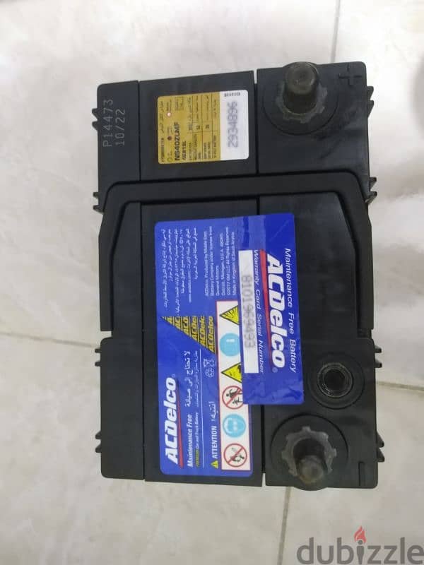 بطاريه ACDelco 40AH 1