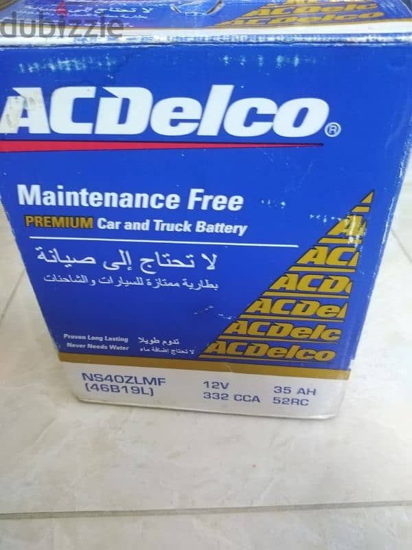 بطاريه ACDelco 40AH 3