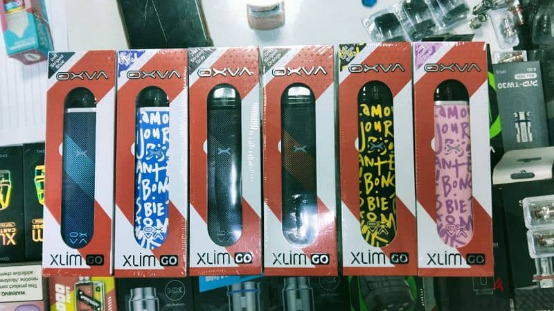 اوكساف اكسليم جو للبيع فيب بود جديد متبرشم ليمتد oxva xlim go new vape 1