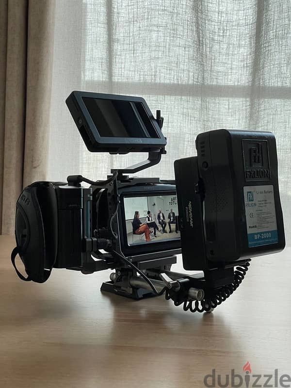 Blackmagic 4K with tilta cage 1