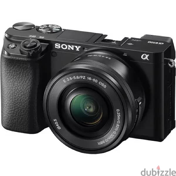 Sony Alpha a6100 Mirrorless Digital Camera 4K with 16-50mm Lens 0