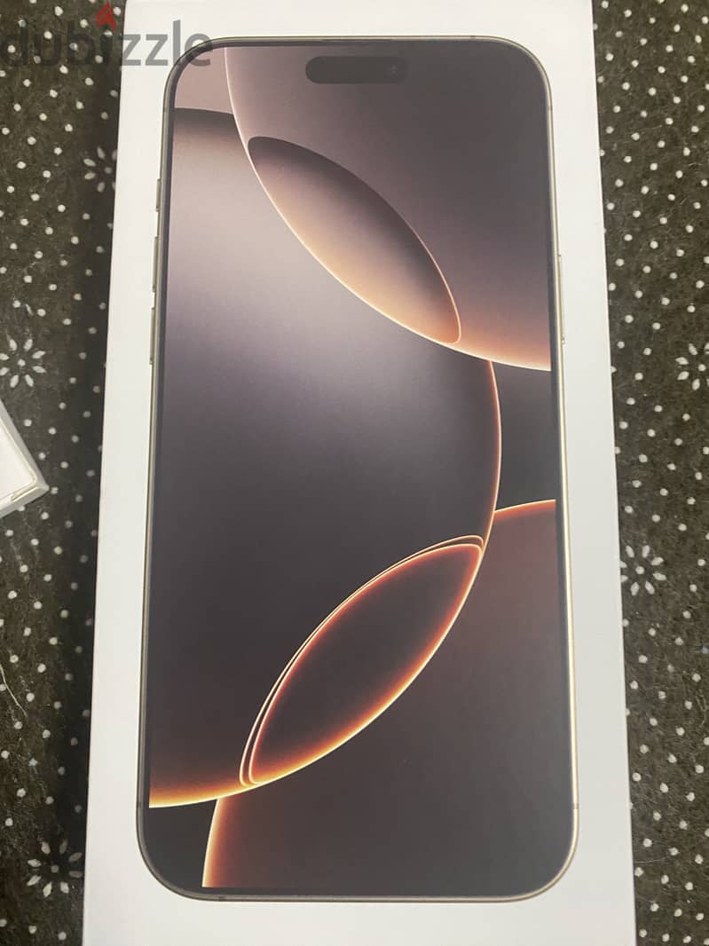 iphone 16 Pro Max 256 Gold Desert titanium for sale 0