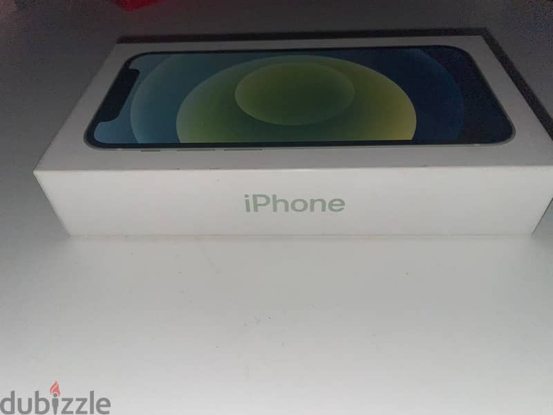 iPhone 12 mini-green, with box, battery 78%, storage 128 6