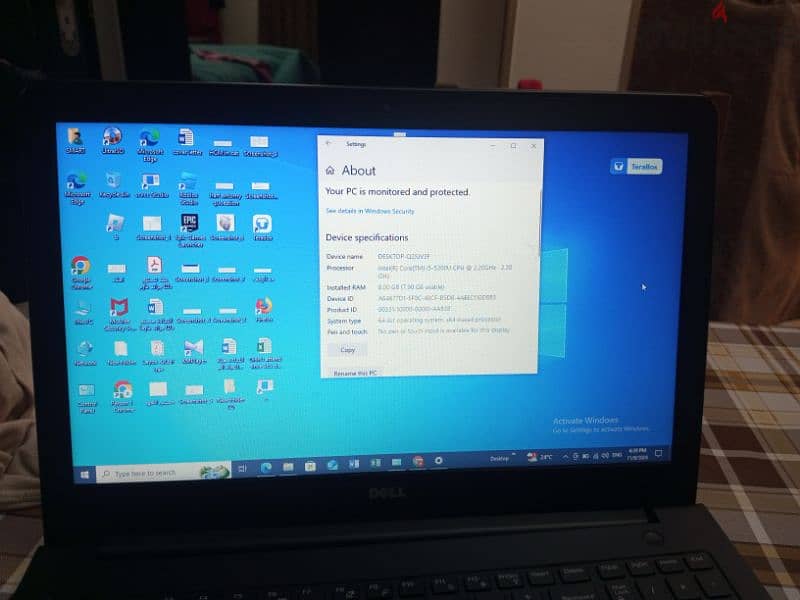 Dell laptop 3