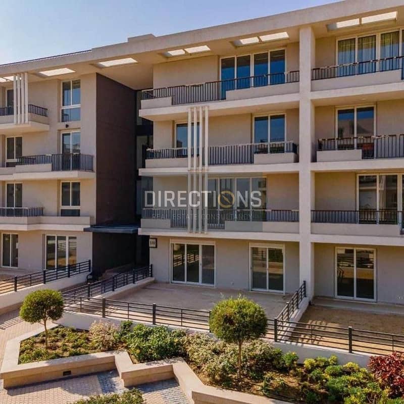 Receive now !! A fully finished apartment + ACs 185 m with a panoramic view of the pyramids in Pyramids Hills by ORA , near the New Egyptian Museum 2