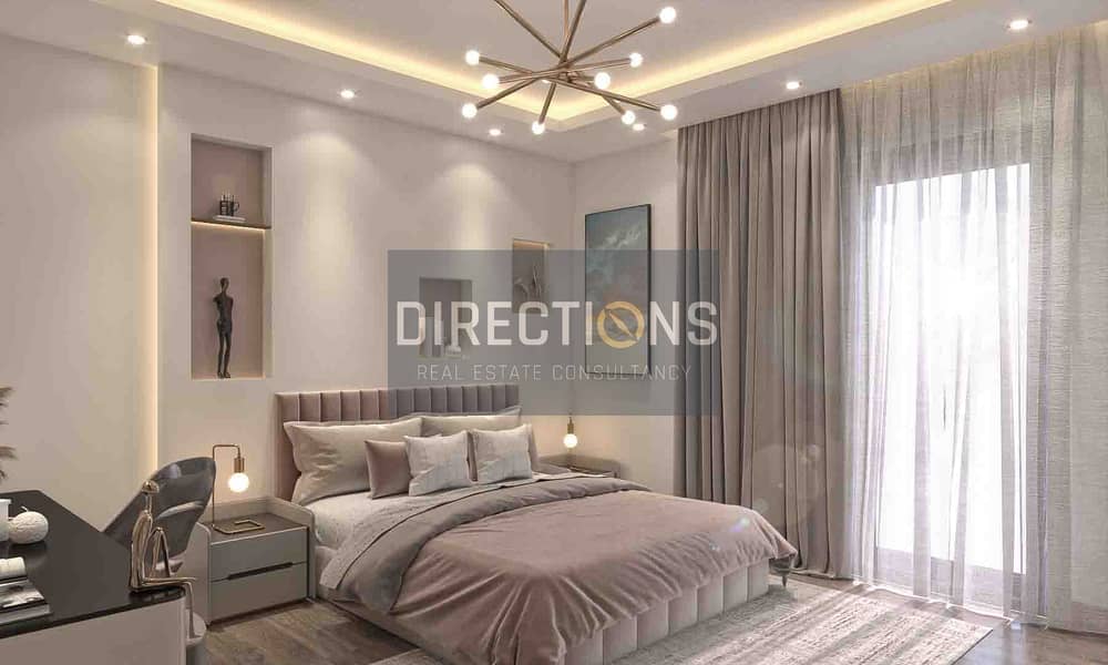 Receive now !! A fully finished apartment + ACs 185 m with a panoramic view of the pyramids in Pyramids Hills by ORA , near the New Egyptian Museum 3