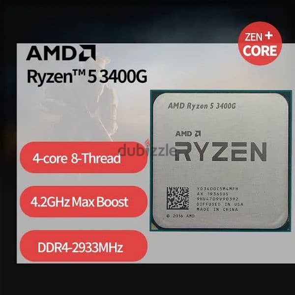 ryzen 5 3400g 4