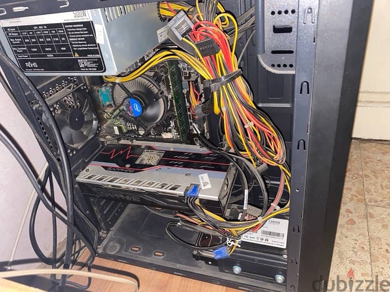 pc core i5 4670 ram 8g rx 570 4g 2