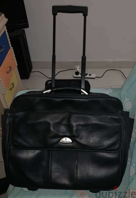 Original Samsonite Leather Case 0