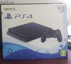 PS4 Slim 500gb جميع مشتمالاته اصلية 0