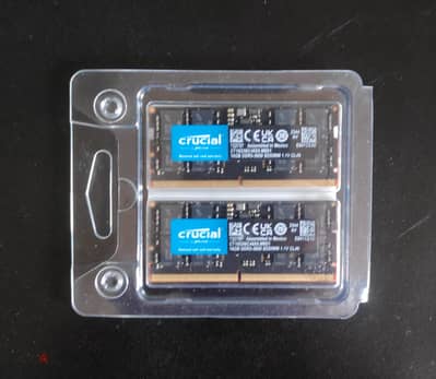 Crucial 16gb ddr5 5600 laptop memory module