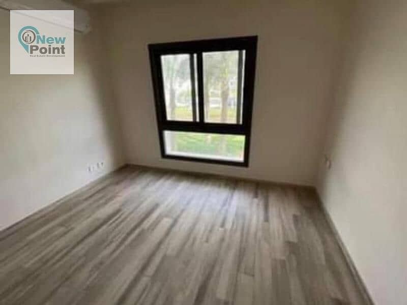 Apartment with garden in a prime location for sale in the compound of Hap Town Hassan Allam near Madinaty 2