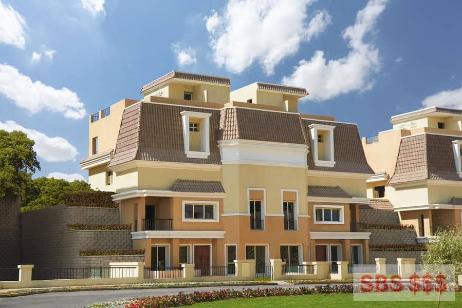 the lowest price in New Cairo in Sarai New Cairo Compound 5