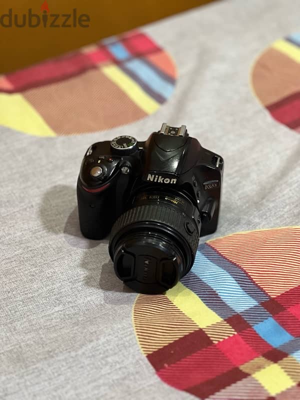 nikon d3200 18-55MM vr kit بحاله ممتازه 1