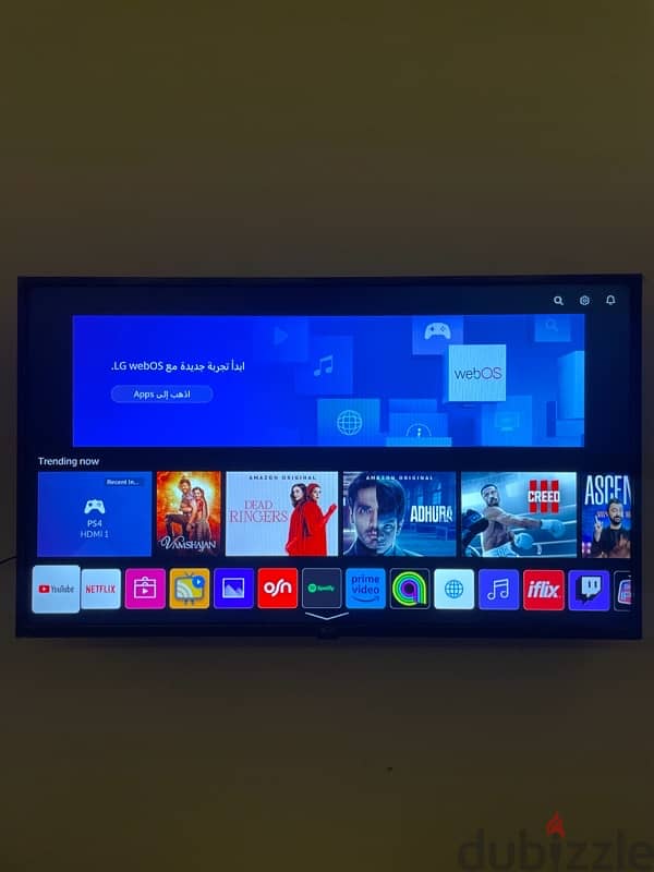 LG smart tv 43 inch FHD -  full HD شاشة ال چي سمارت ٤٣ بوصة 0