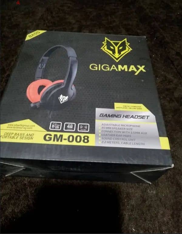 سماعه كمبيوتر GIGAMAX gm-008 0