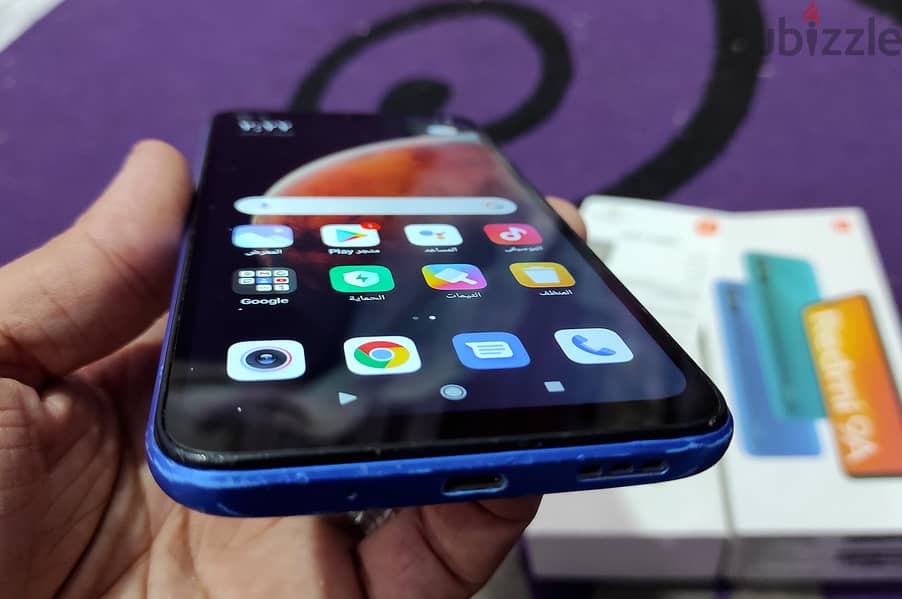 جهاز Redmi 9A بحالة ممتازة بالكرتونة والشاحن الأصلى 3