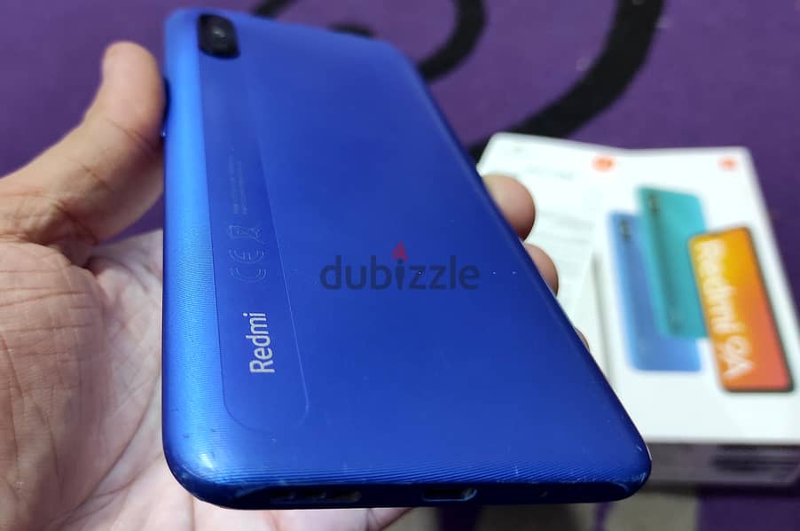 جهاز Redmi 9A بحالة ممتازة بالكرتونة والشاحن الأصلى 5