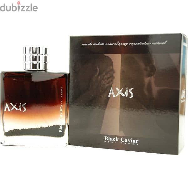 عطر axis black caviar اصلي وارد من الخارج 90ml للرجال 0