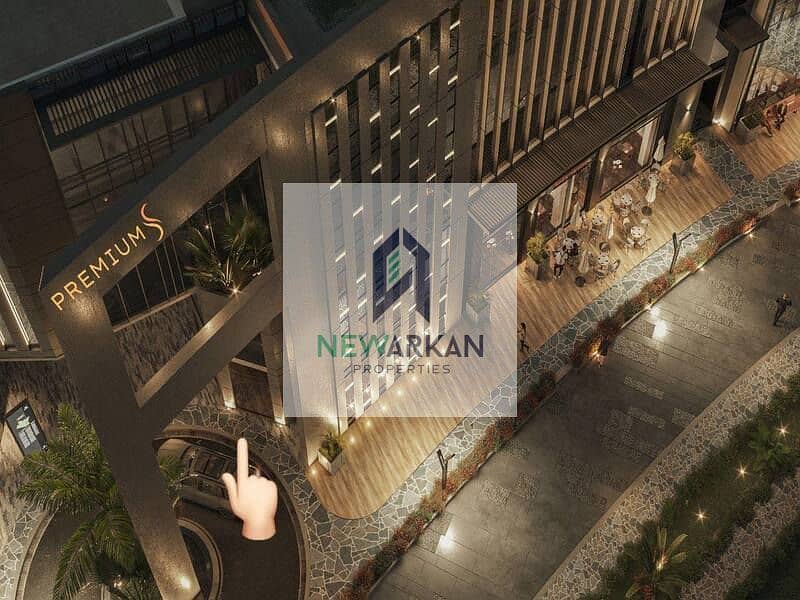 For investors, pay 10% and receive commercial store 20M on a main street in Sheikh Zayed 3