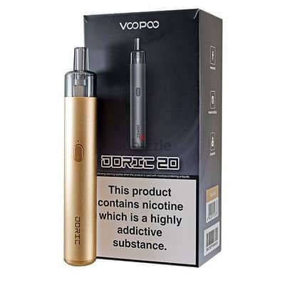 فوبو دوريك20بود'سحبةسيجارة'جديد'بطارية1500. Voopoo Doric 20 Pod Kit