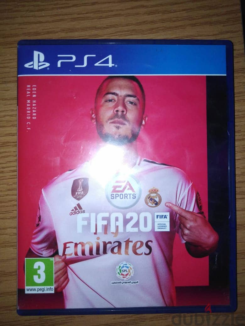 لعبة horizen zero dawn هورايزون زيرو و fifa 20 cd ps4 فيفا 20 2