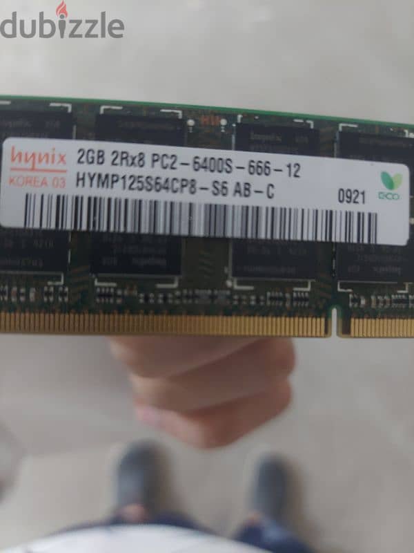 رامة لاب توب DDR2 2G 0