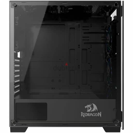 Redragon Gaming Case GC-618 + Powersupply 600W / بادي كيسة جيمنج جديد 2