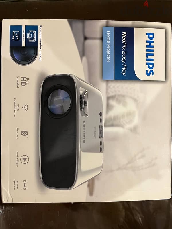 Philips Home Projector NewPix Easy Play NPX443 1