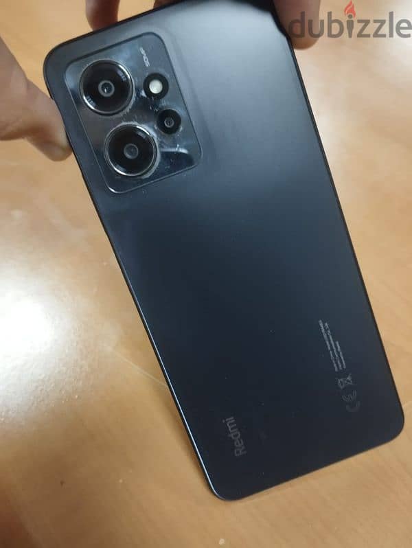 Xiaomi Redmi note 12 black 1