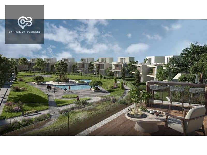 Apartment with a down payment of 300 thousand, a distinctive landscape view in Mostakbal City for sale 5