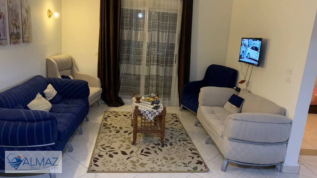 Furnished apartment for rent at a special price in Gardenia City, Nasr City 0