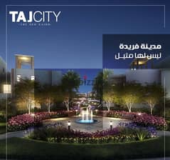 Apartment with garden in new cairo taj city compound for sale with suitable price limited edition 0