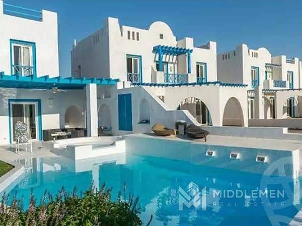 villa standalone 225 m ready to move under market price , mountain view ras el hekma 1