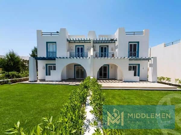 villa standalone 225 m ready to move under market price , mountain view ras el hekma 9