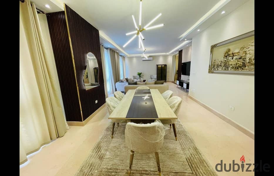 دوبلكس مفروش فرش فندقي للايجار كمبوند ويستاون سوديك بيفرلي هيلزFurnished duplex with hotel furniture for rent in Westown Sodic Beverly Hills compound 7