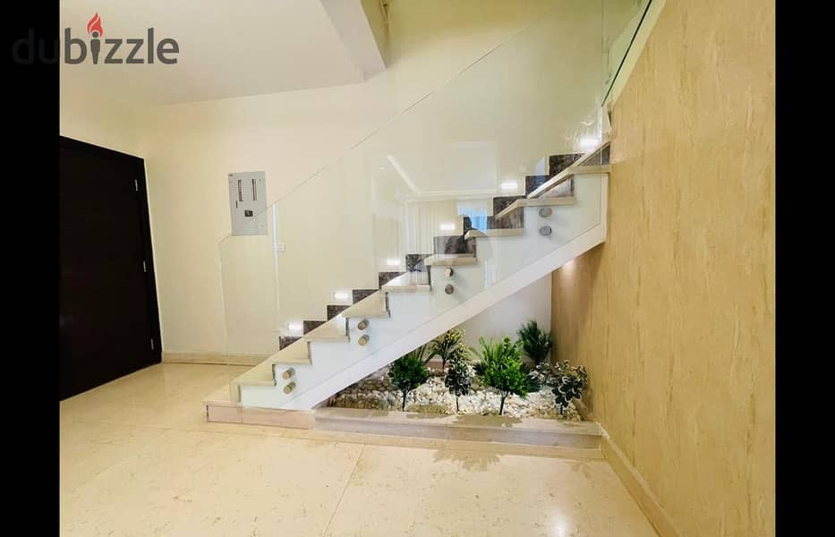 دوبلكس مفروش فرش فندقي للايجار كمبوند ويستاون سوديك بيفرلي هيلزFurnished duplex with hotel furniture for rent in Westown Sodic Beverly Hills compound 10