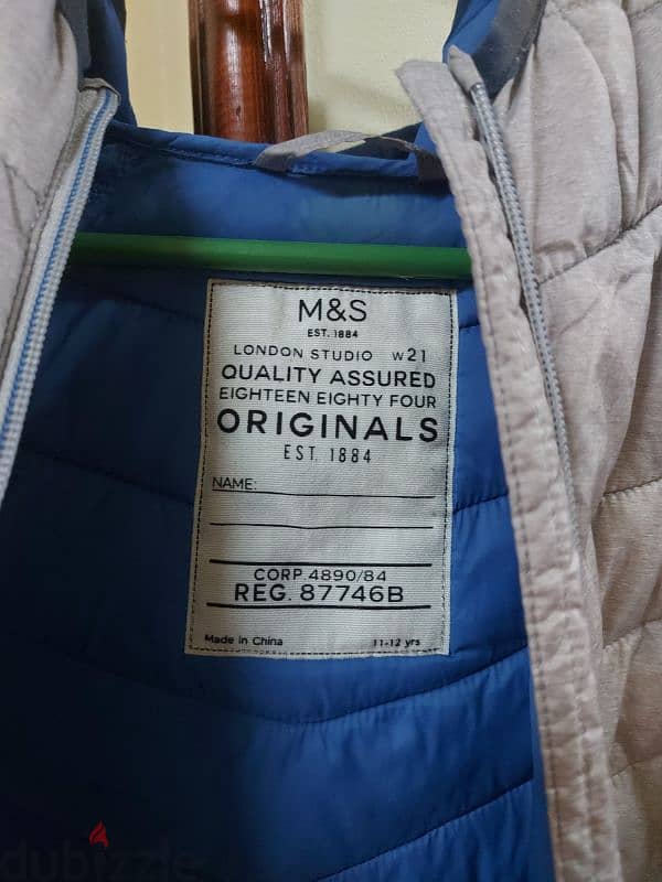 جاكيت ماركه   M&S ,استعمال بسيط 3