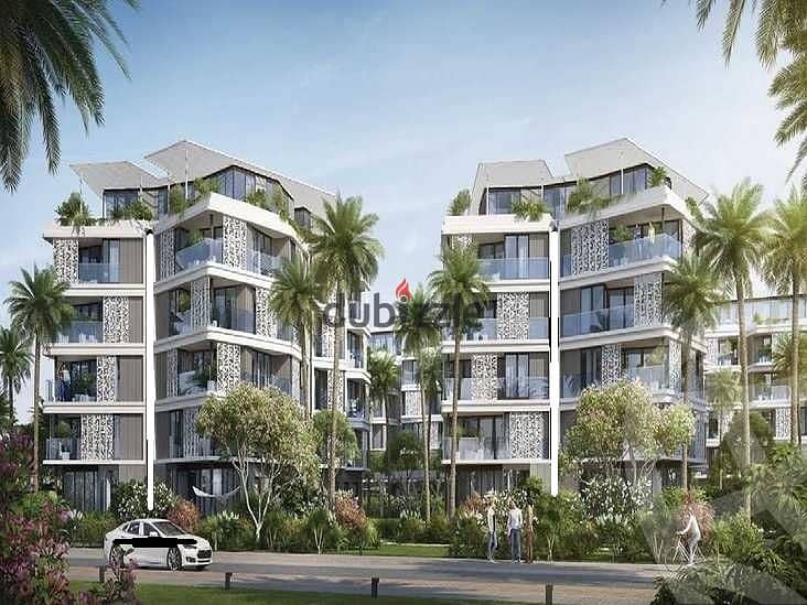 Apartment for sale in the heart of October compound Badya Palm Hills 0