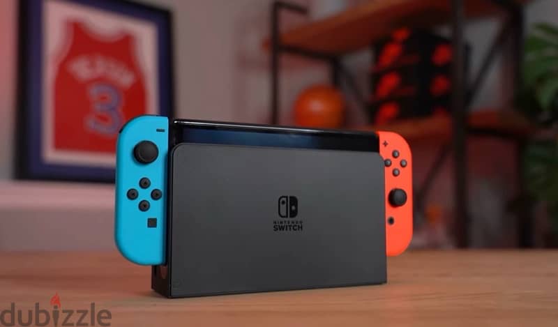 Nintendo Switch OLED معدل Like NEW  From DUBAI 0