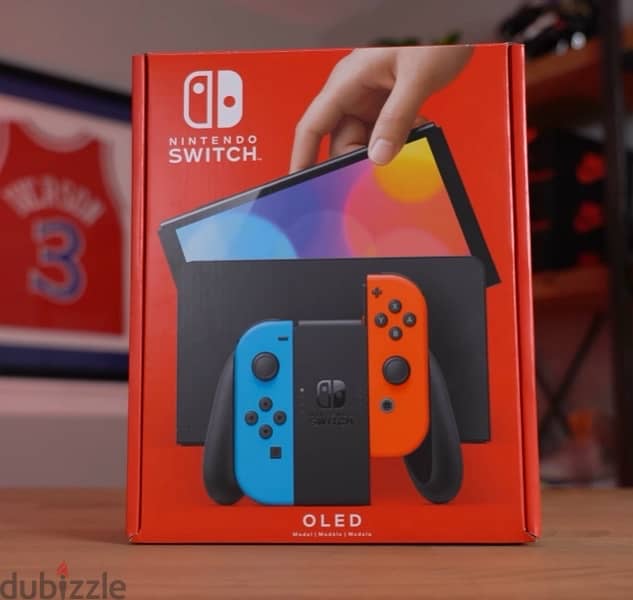 Nintendo Switch OLED معدل Like NEW  From DUBAI 1