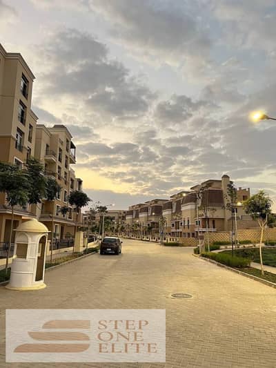 Apartment for sale in Sarai Compound, New Cairo with an area of ​​112 m