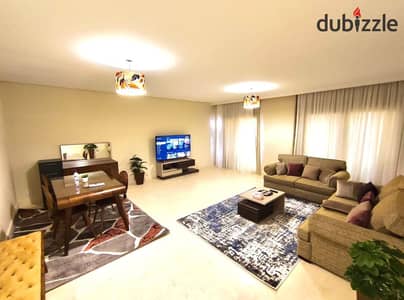 Fully furnished apartment, modern finishing, ready to move in, for rent in 90 Avenue Compound